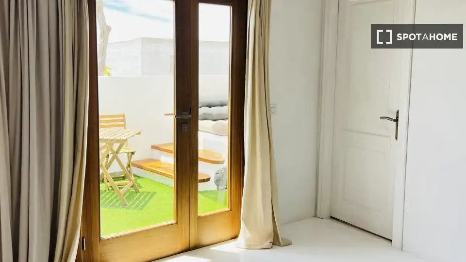 Terrasse von Wohnungen zur untervermieten in Teguise mit Klimaanlage, Terrasse und Möbliert