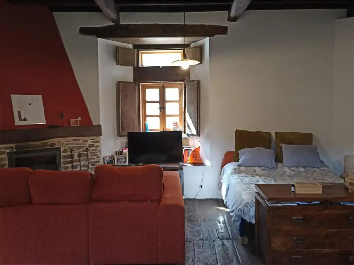 Sala d'estar de Casa o xalet en venda en Santa Eulalia de Oscos