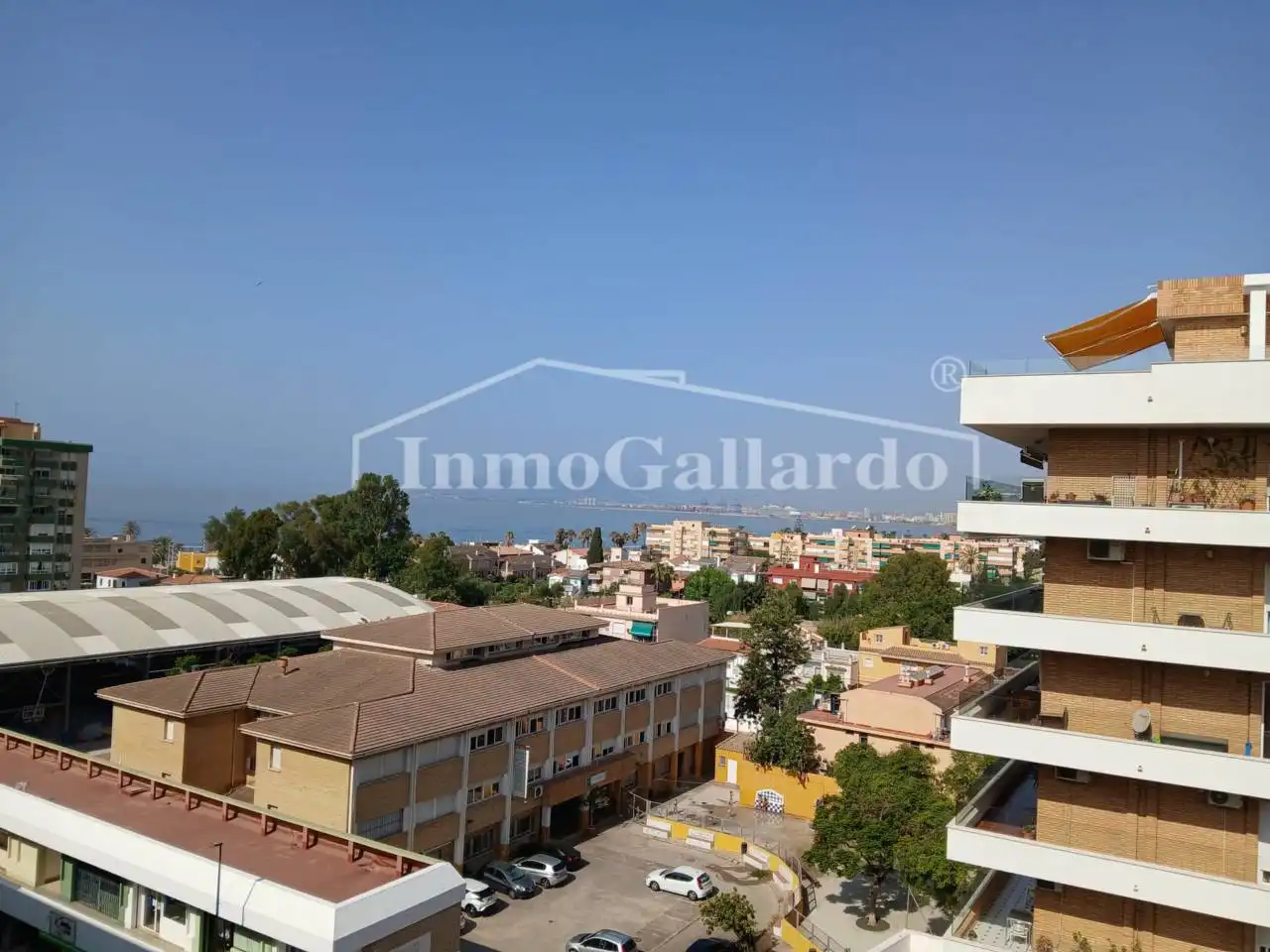 Vista exterior de Piso de alquiler en Málaga con Aire acondicionado, Terraza y Amueblado