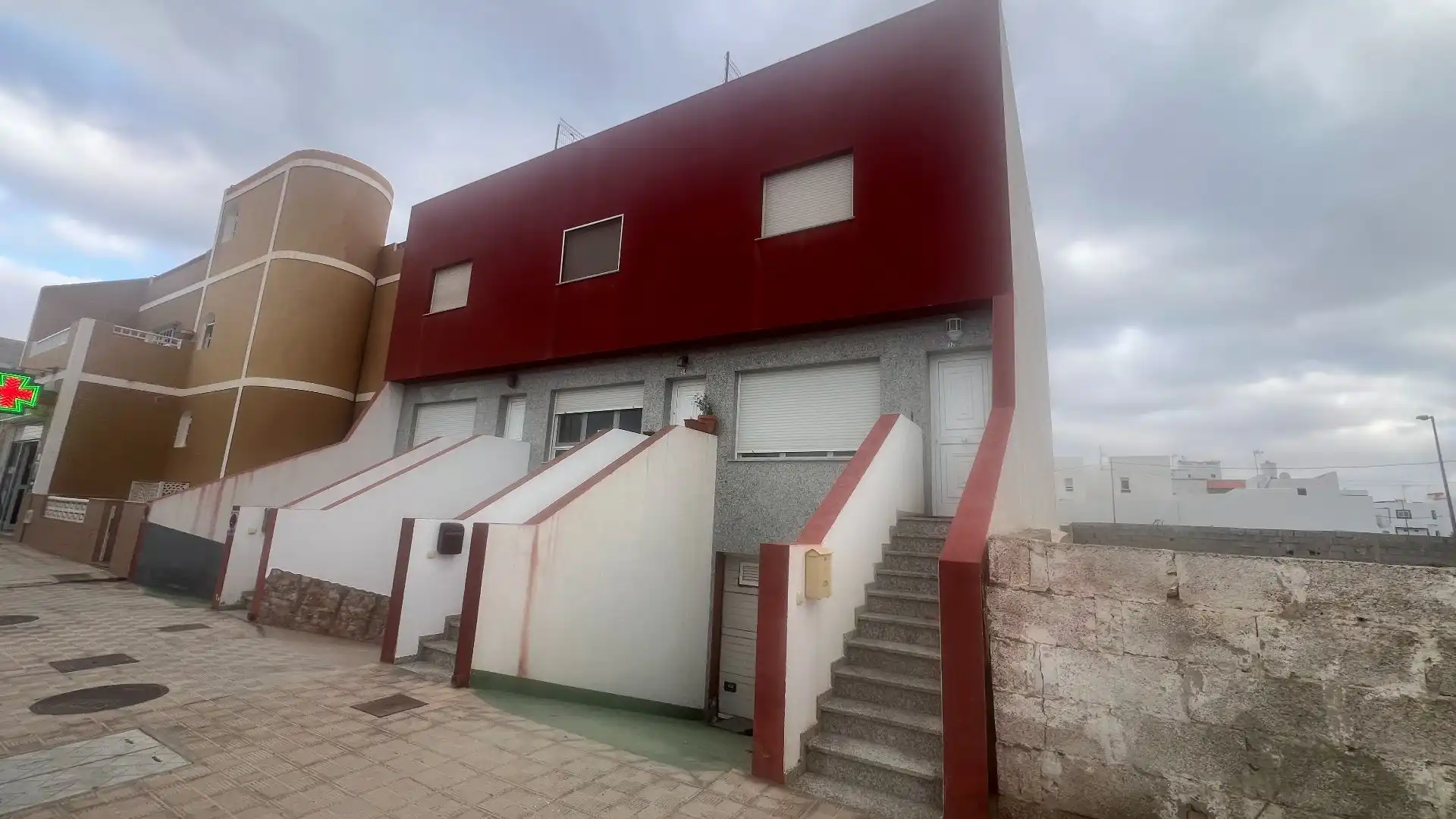 Vista exterior de Casa adosada en venta en Puerto del Rosario