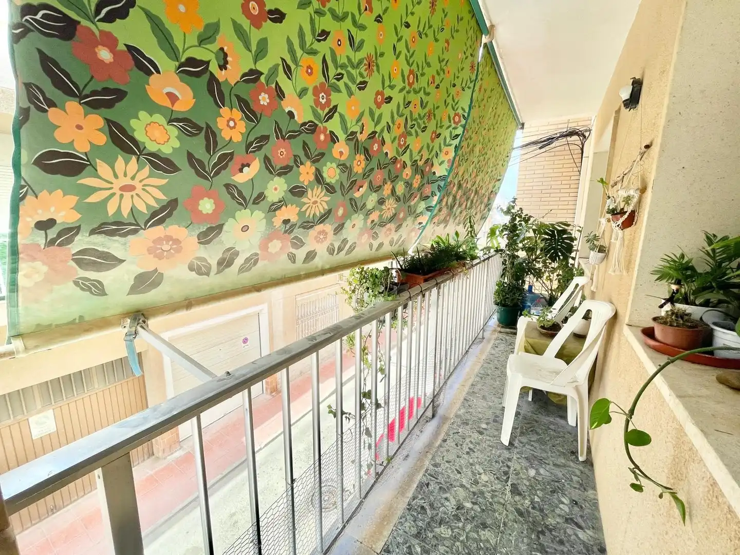 Terrassa de Apartament de lloguer en San Javier amb Terrassa, Moblat i Forn