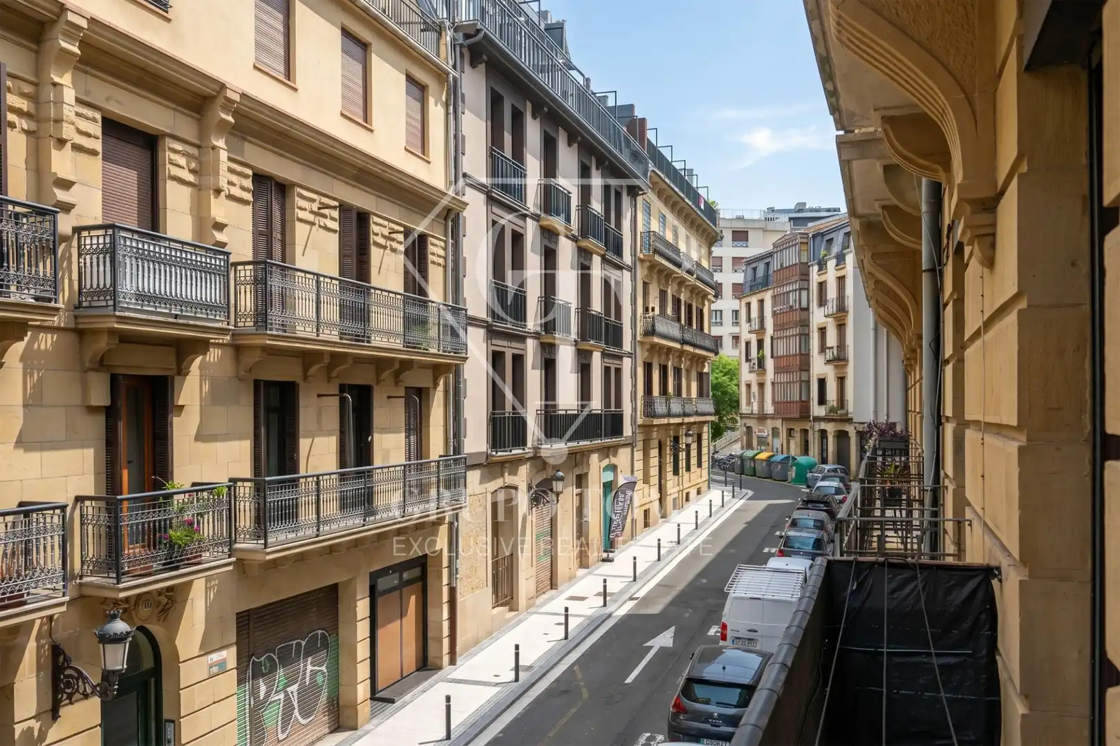 Vista exterior de Piso en venta en Donostia - San Sebastián  con Calefacción, Amueblado y Balcón