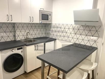 Kitchen of Planta baja for sale in  Barcelona Capital  with Air Conditioner, Heating and Furnished