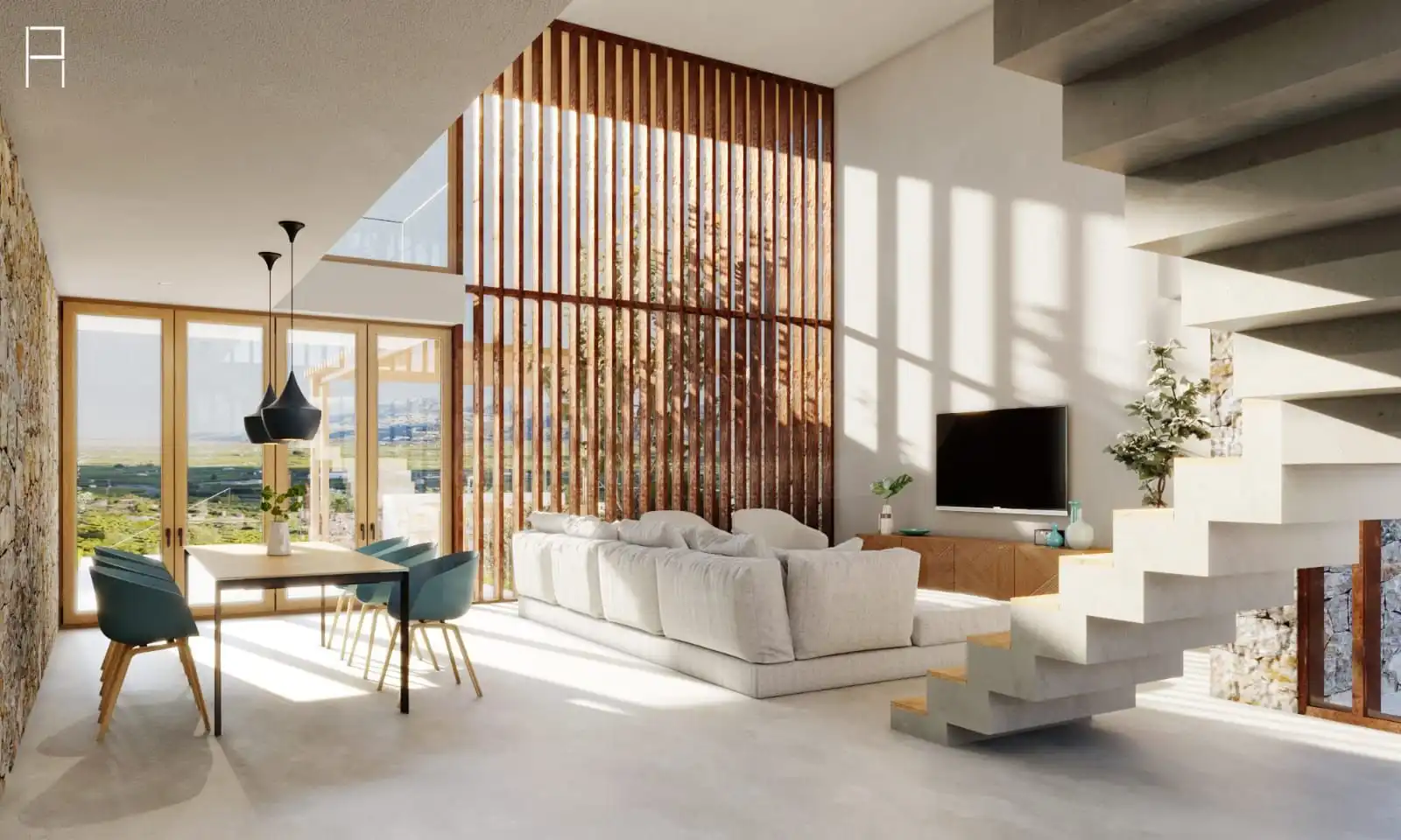 Sala de estar de Residencial en venta en Pego