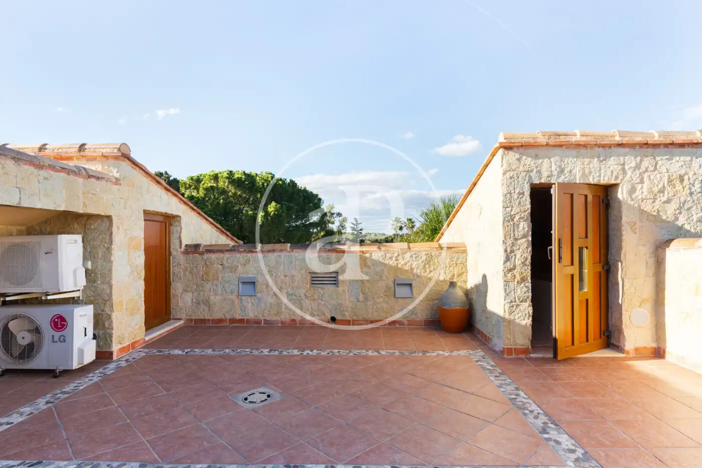 Terraza de Casa o chalet de alquiler en Benifaió con Aire acondicionado, Calefacción y Jardín privado