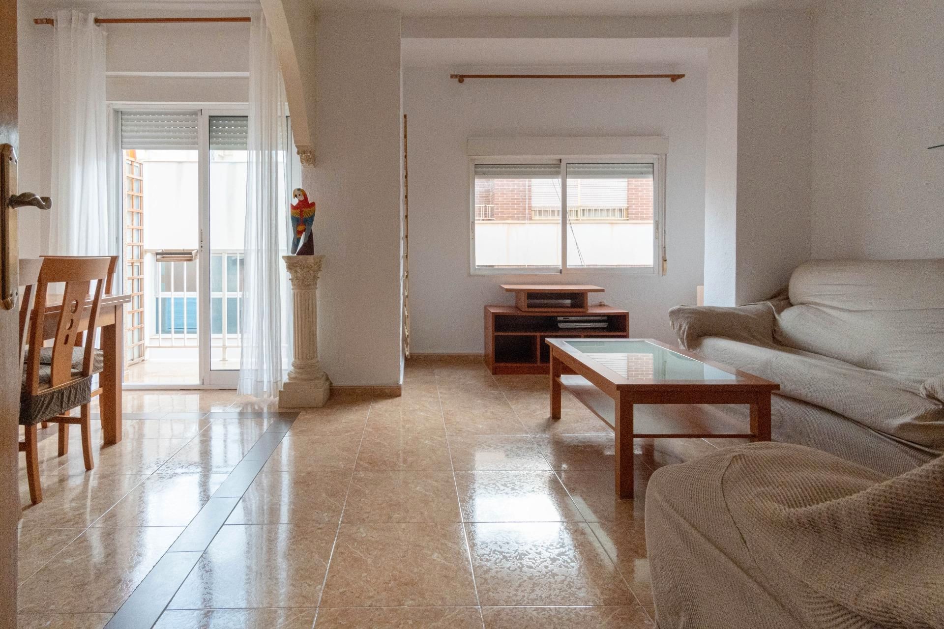 Living room of Flat to rent in Elche / Elx  with Furnished, Oven and Washing machine