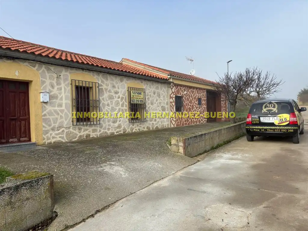 Vista exterior de Casa o chalet en venta en Forfoleda con Calefacción y Terraza