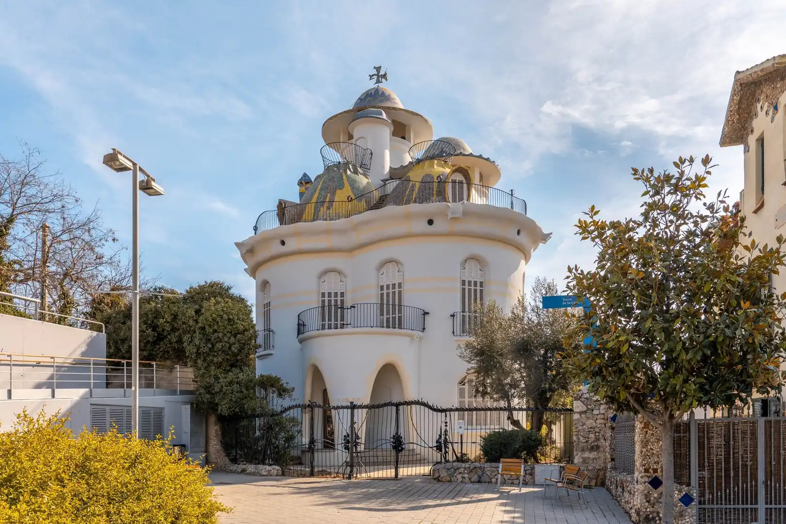 Außenansicht von Wohnung zur Miete in Sant Joan Despí mit Klimaanlage, Heizung und Privatgarten