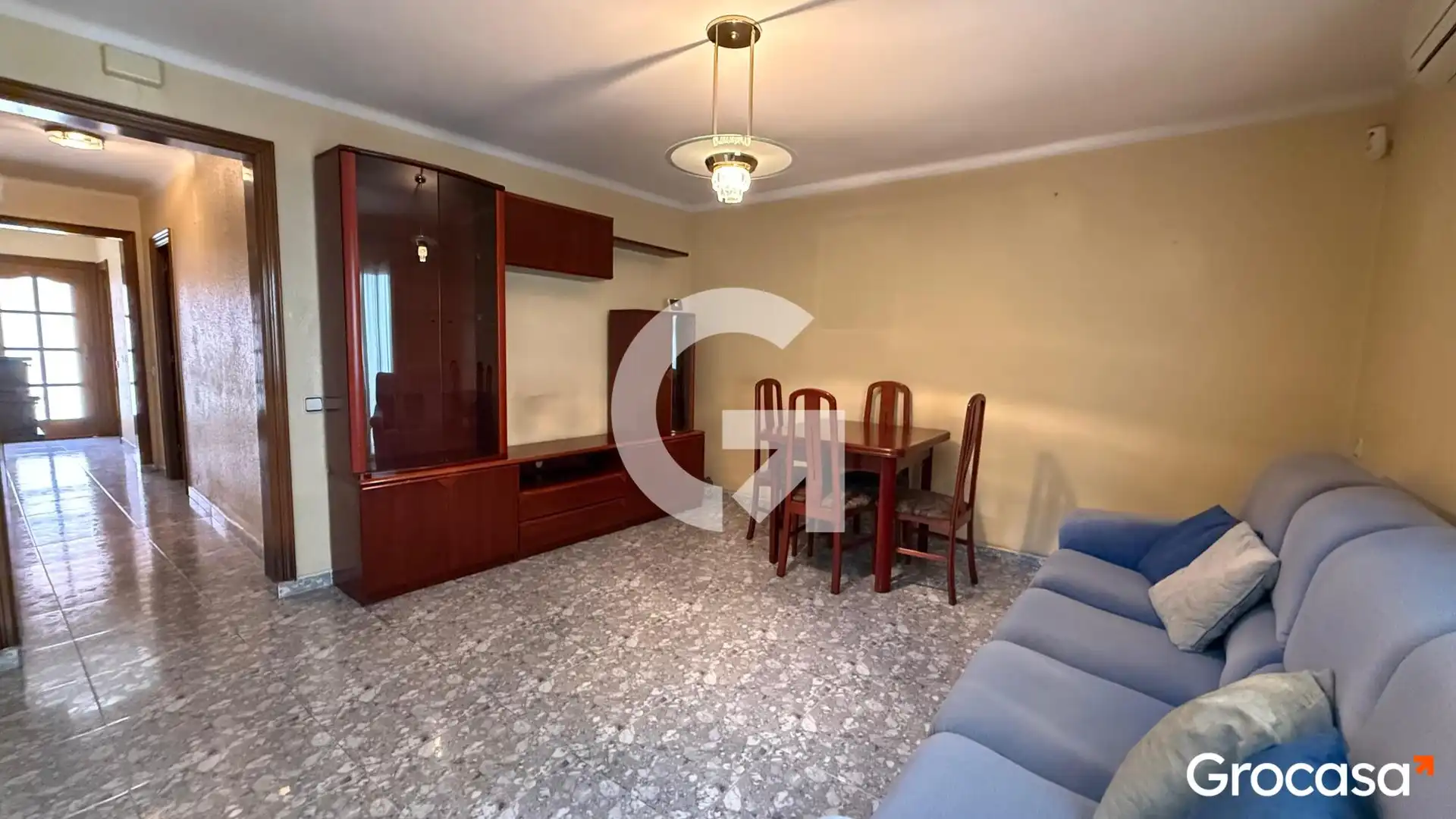 Living room of Flat for sale in Mataró  with Air Conditioner, Terrace and Oven