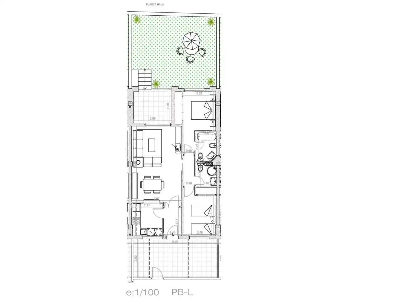 Apartment mit Terrasse zum Verkauf in Calle Cabo Prior, imagen 15