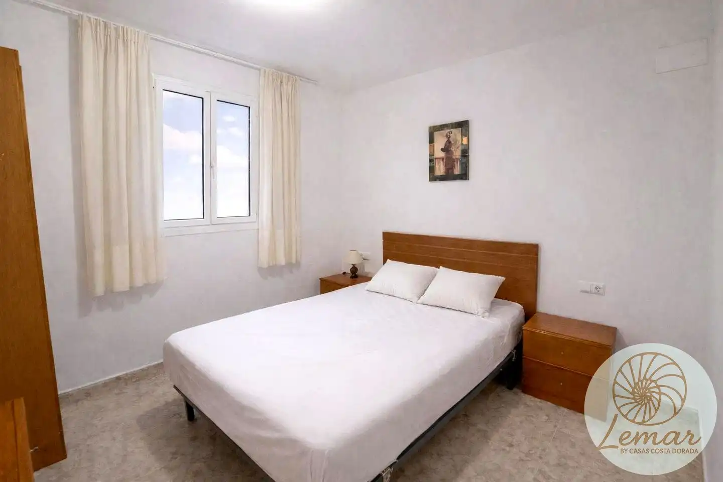 Bedroom of Flat for sale in L'Ametlla de Mar   with Air Conditioner and Furnished