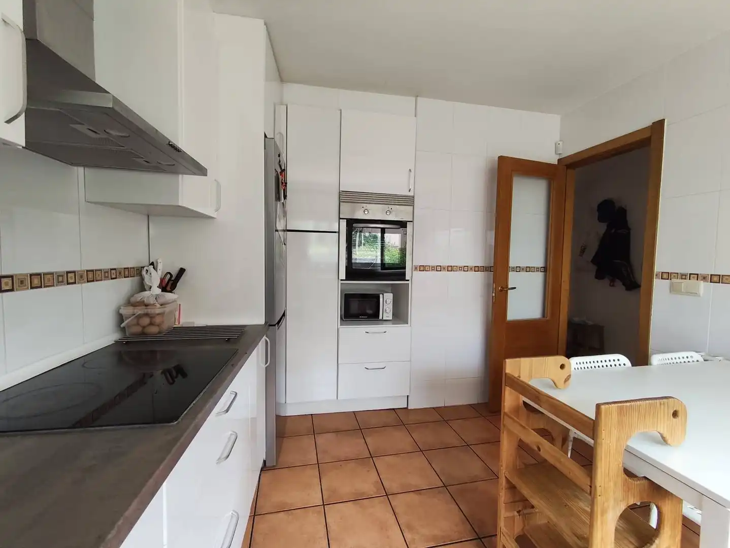 Cocina de Casa adosada en venta en Teo con Calefacción, Jardín privado y Terraza