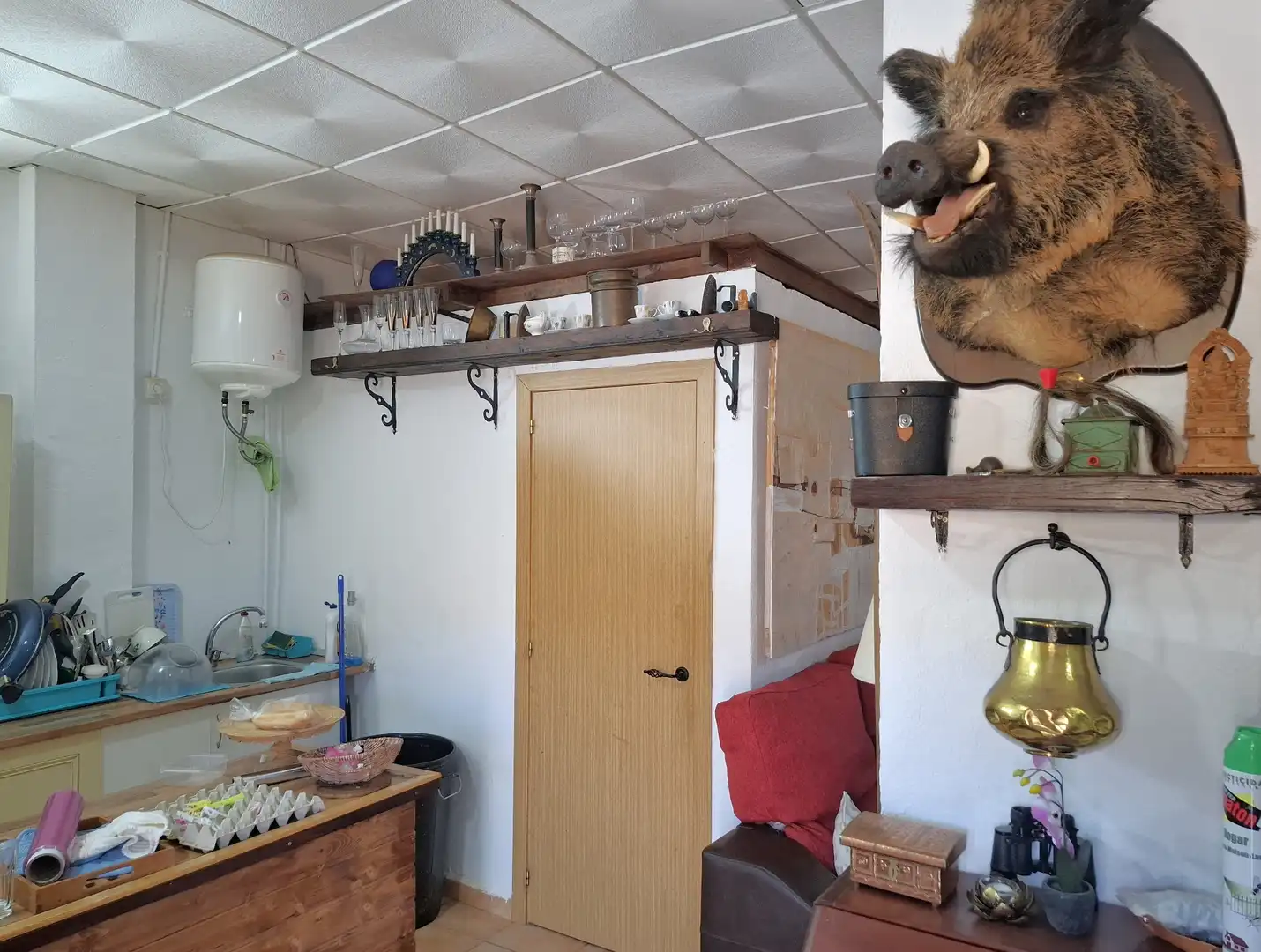 Cocina de Finca rústica en venta en Colmenar