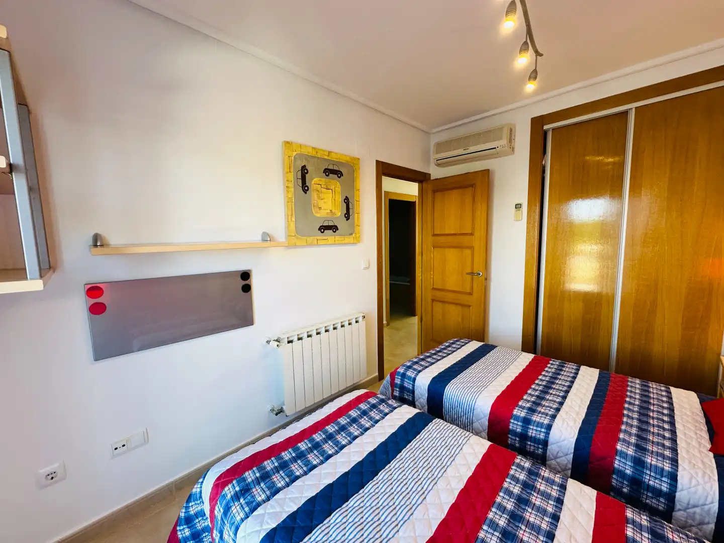 Bedroom of Flat for sale in Torre-Pacheco  with Air Conditioner, Storage room and Furnished