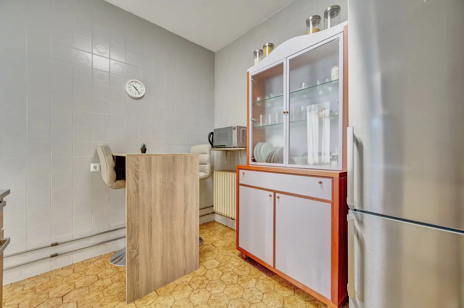 Kitchen of Flat for sale in Burlada / Burlata  with Heating and Parquet flooring