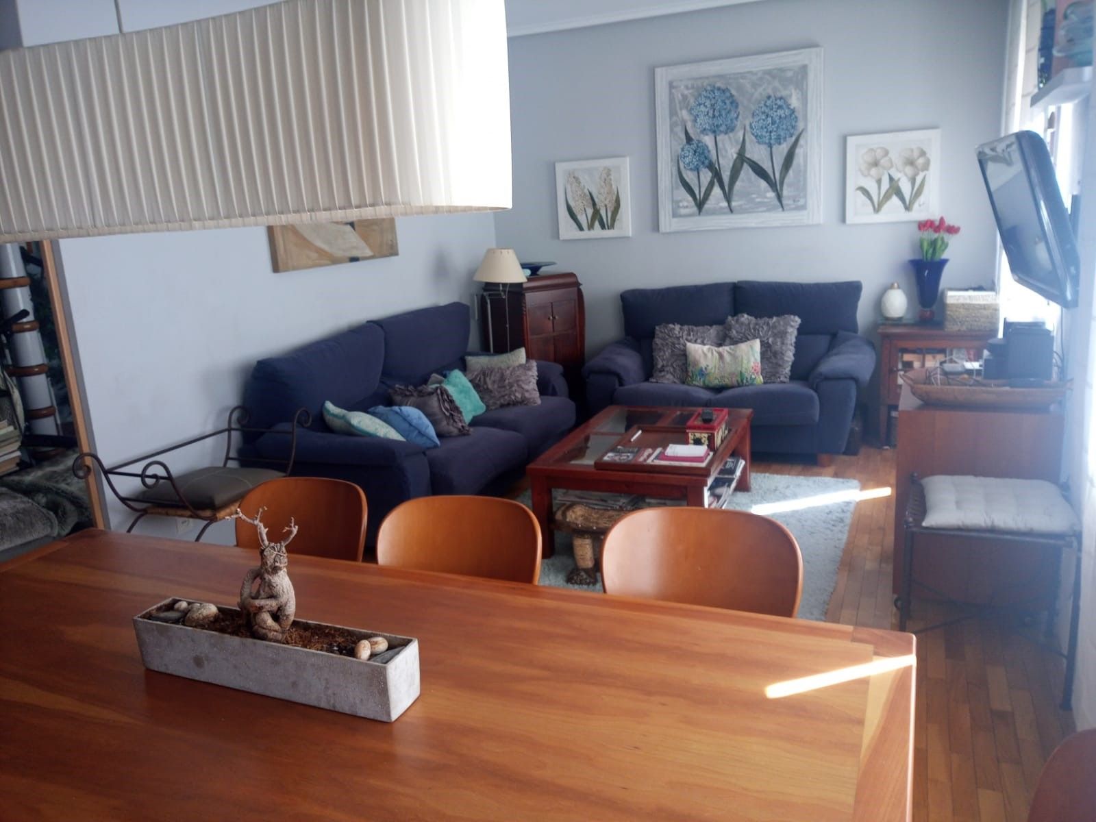 Sala de estar de Piso en venta en  Logroño con Calefacción, Parquet y Horno