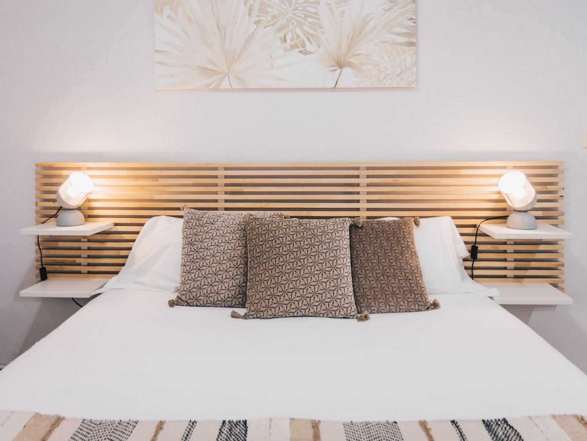 Habitación de Apartamento de alquiler en Badalona con Aire acondicionado y Balcón