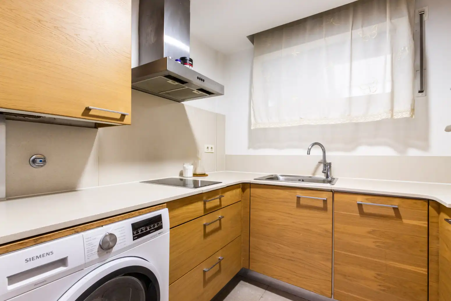 Küche von Wohnung zum Verkauf in Terrassa mit Heizung und Privatgarten