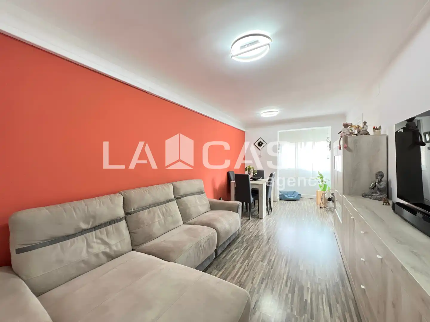 Living room of Flat for sale in Badalona  with Heating, Terrace and Storage room