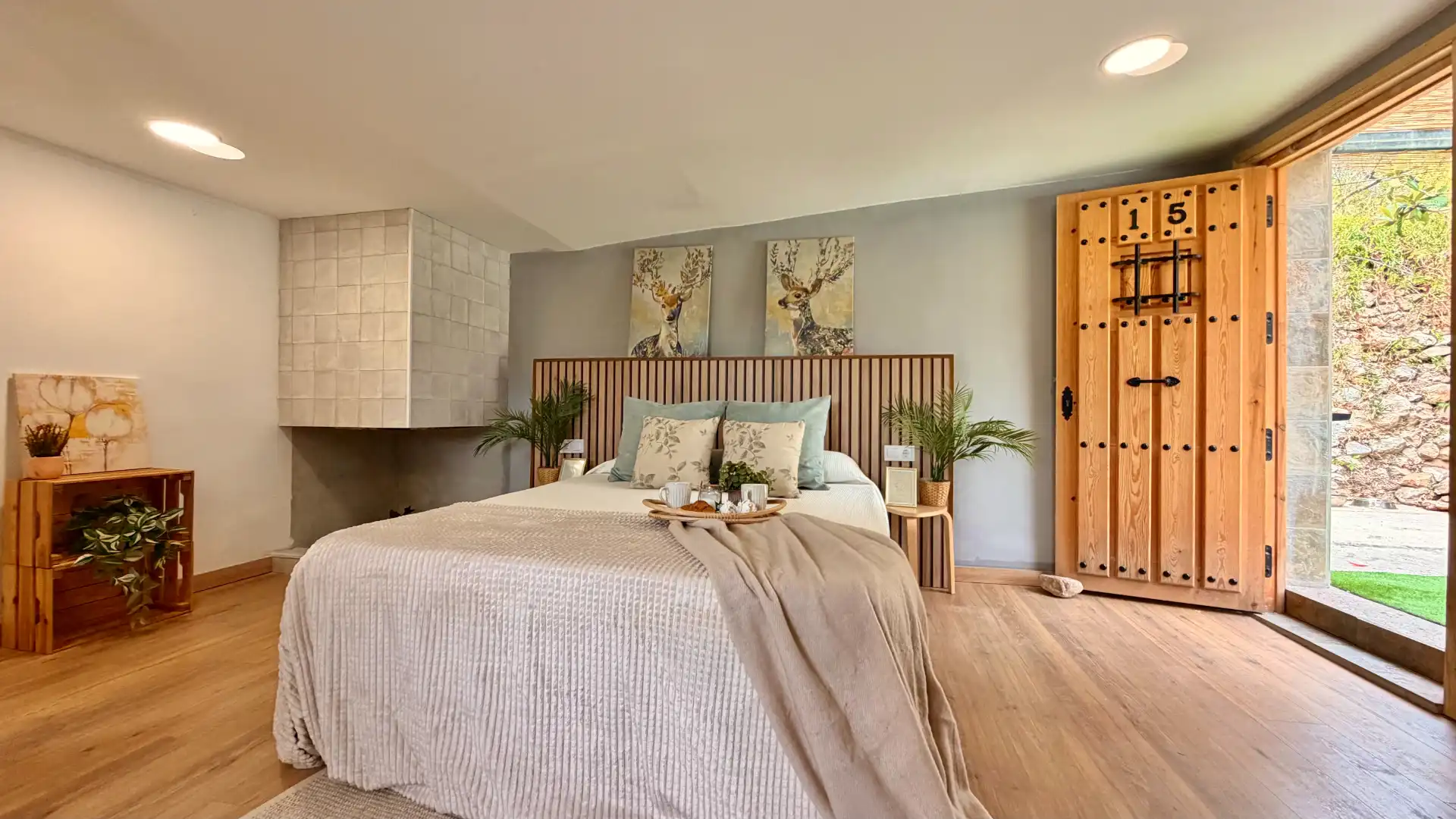 Schlafzimmer von Haus oder Chalet zum Verkauf in Tarragona mit Heizung, Privatgarten und Parkett