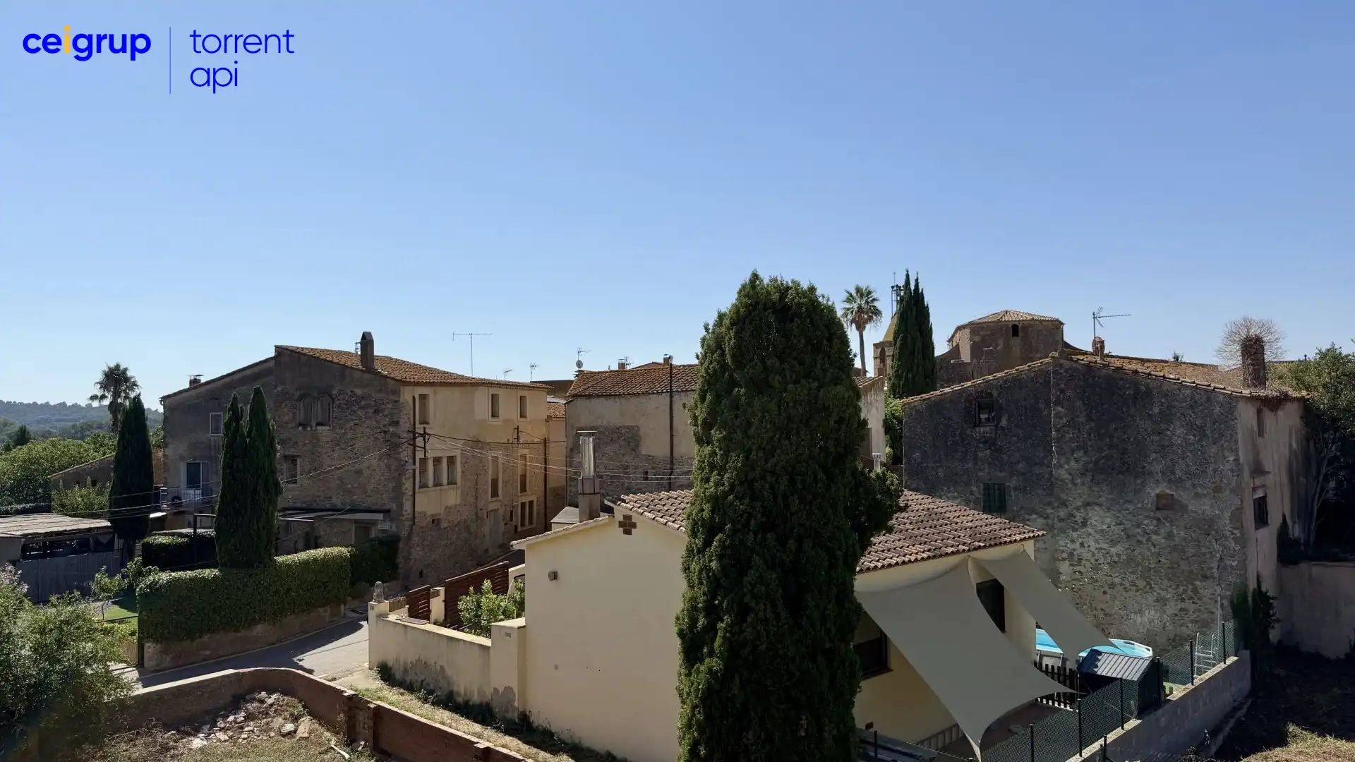 Vista exterior de Casa o chalet en venta en Serra de Daró con Calefacción, Terraza y Balcón