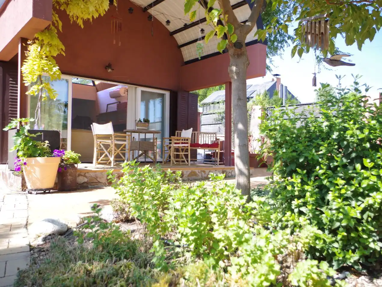 Terrassa de Casa o xalet en venda en Villalbilla amb Aire condicionat, Terrassa i Piscina