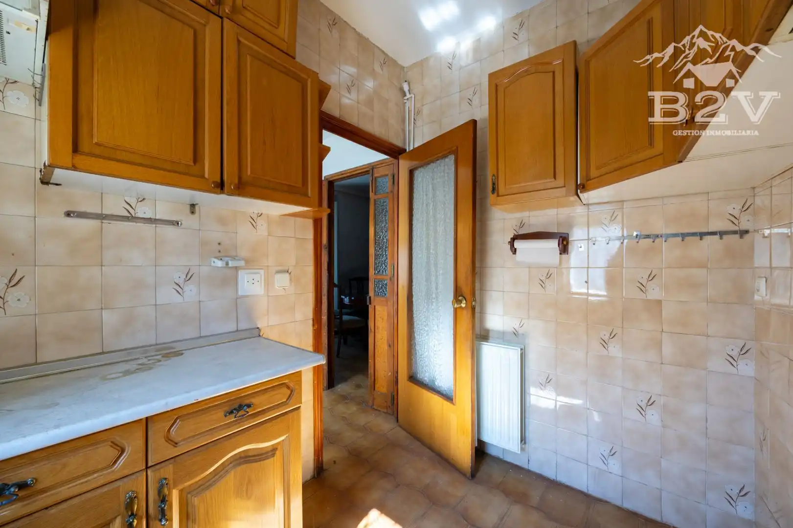 Cocina de Casa adosada en venta en Rascafría con Calefacción, Jardín privado y Trastero