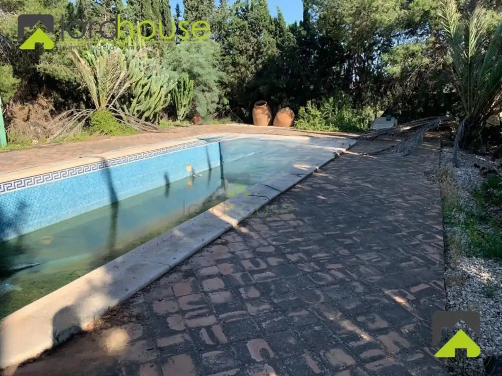 Swimming pool of Country homes for sale in Lorca