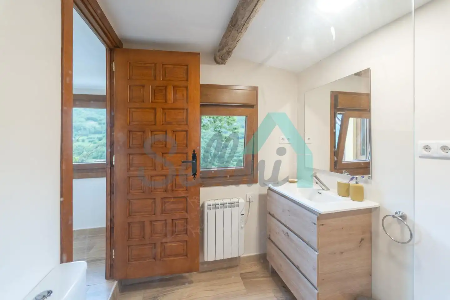 Bathroom of Houses for rent in Mieres (Asturias)  with Heating, Private garden and Parquet flooring