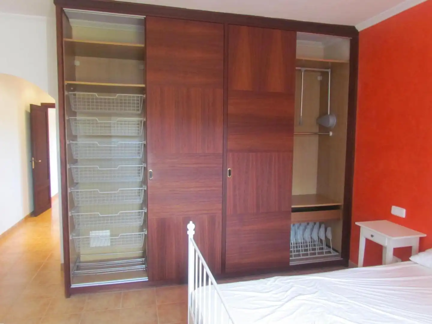 Habitación de Finca rústica de alquiler en Santa Eugènia con Aire acondicionado, Jardín privado y Terraza