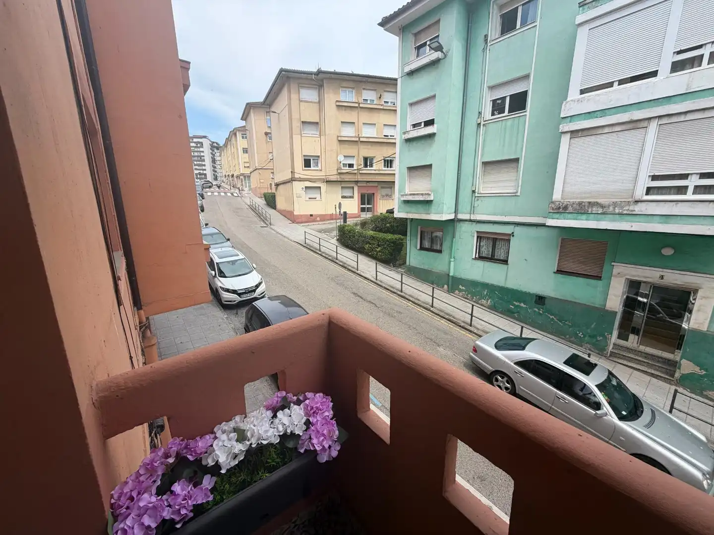 Terraza de Piso de alquiler en Santander con Calefacción, Terraza y Amueblado