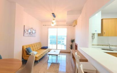 Living room of Attic for sale in Manilva  with Air Conditioner, Terrace and Balcony