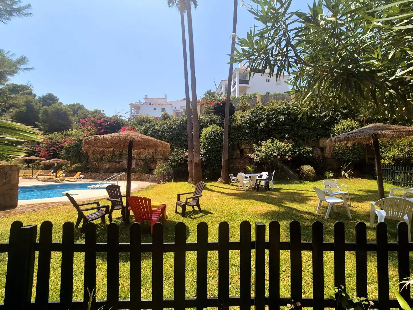 Garten von Dachboden zum Verkauf in Mijas mit Privatgarten, Terrasse und Gemeinschaftspool