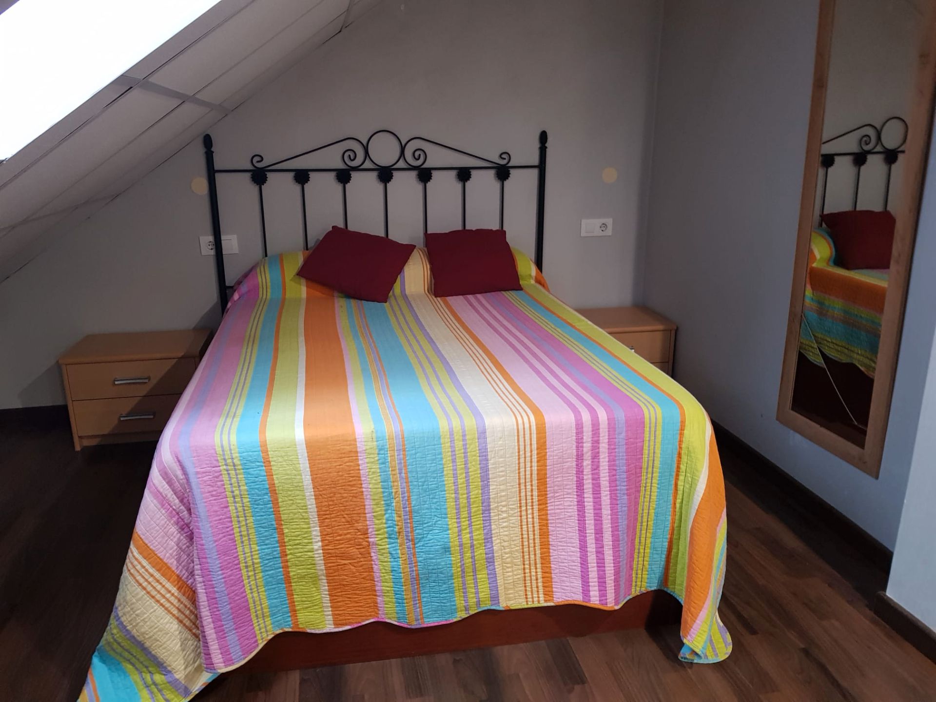 Bedroom of Attic to rent in Ferrol  with Furnished, Oven and Washing machine