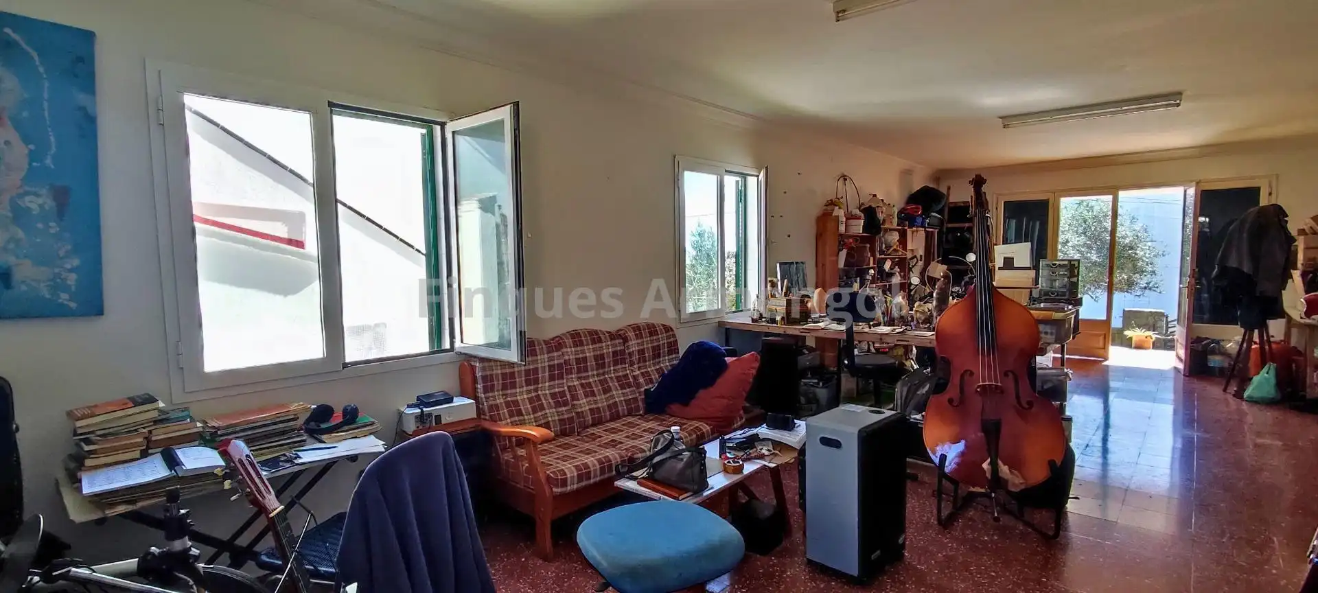 Living room of Houses for sale in Sant Lluís  with Private garden and Terrace