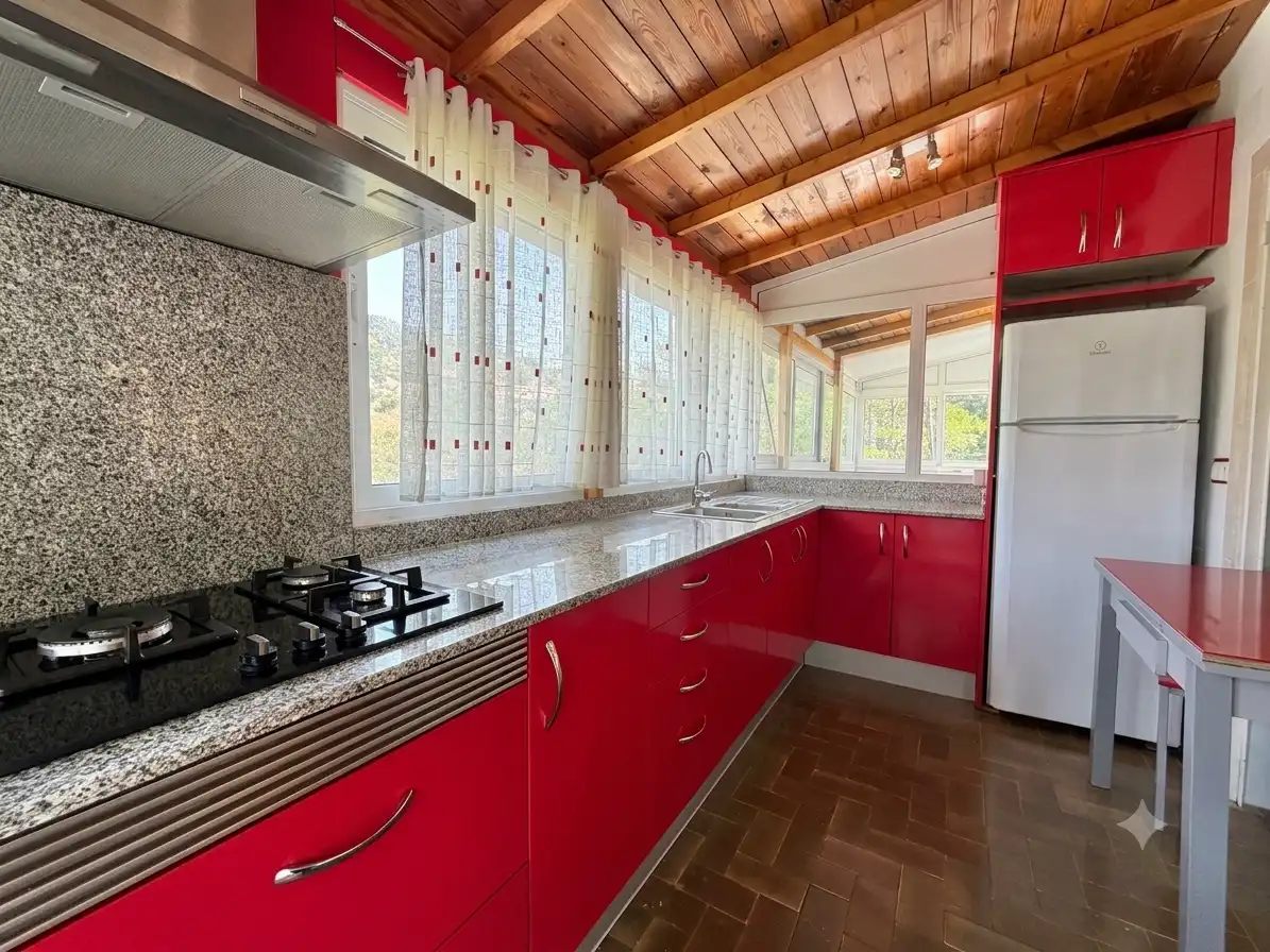 Cuina de Casa o xalet en venda en Olesa de Bonesvalls amb Calefacció, Jardí privat i Terrassa