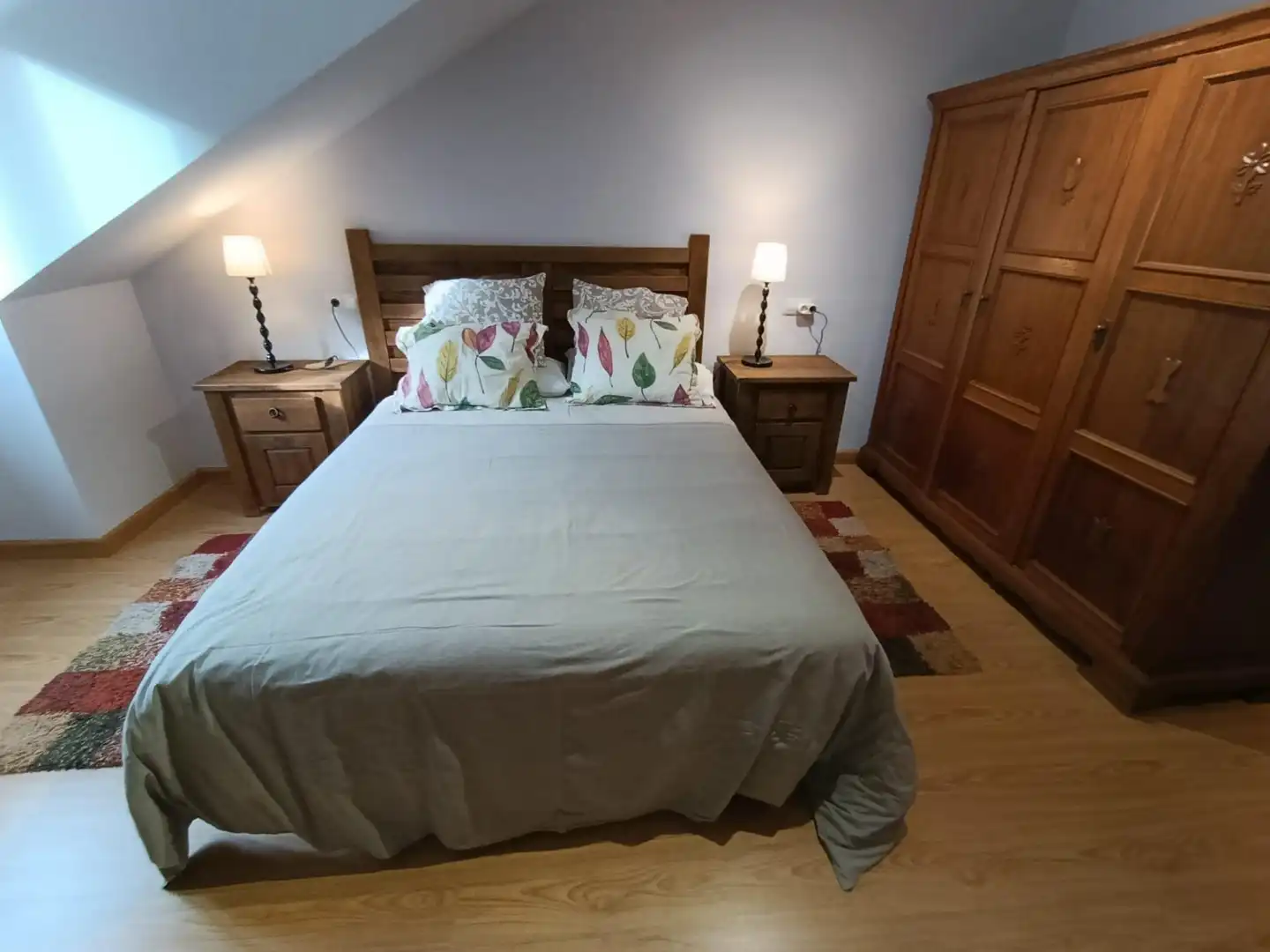 Bedroom of Apartments for sale in Aller  with Furnished