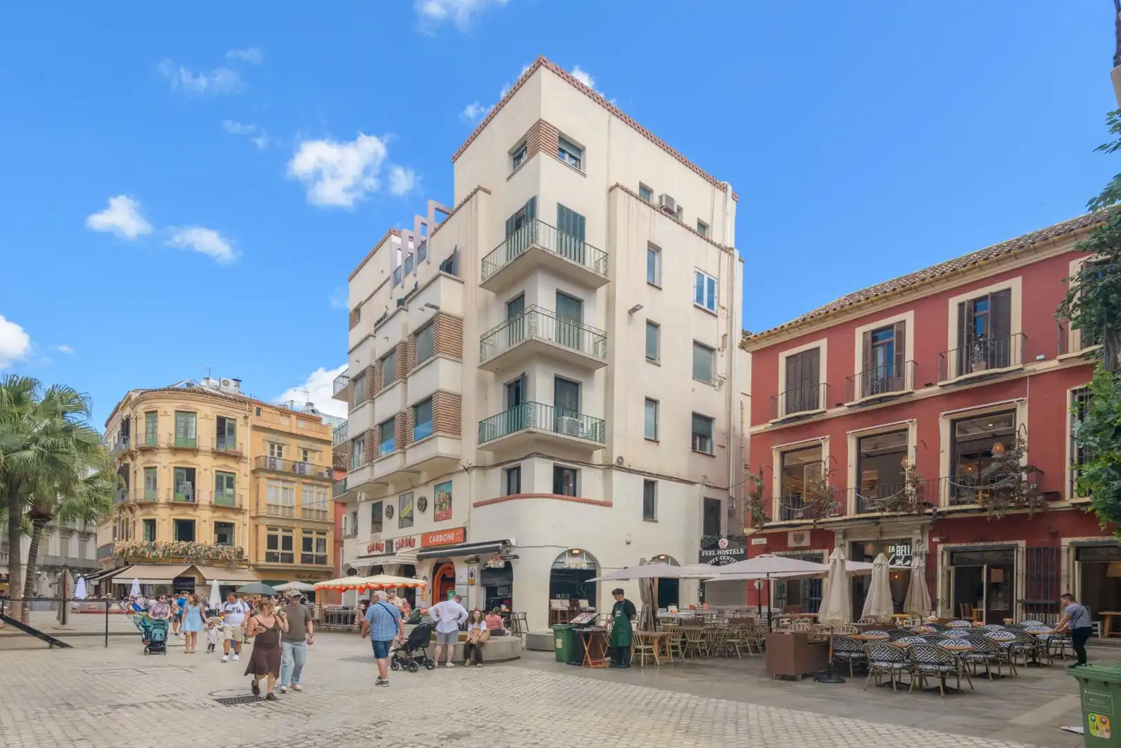 Vista exterior de Piso en venta en Málaga con Aire acondicionado, Parquet y Terraza
