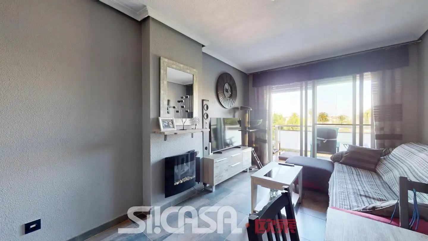 Sala de estar de Piso en venta en Parla con Calefacción, Terraza y Trastero