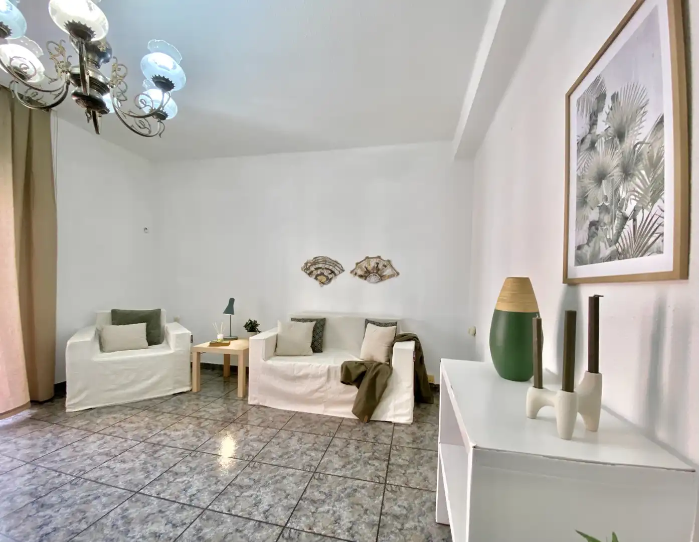Living room of Flat for sale in Massamagrell  with Air Conditioner and Balcony
