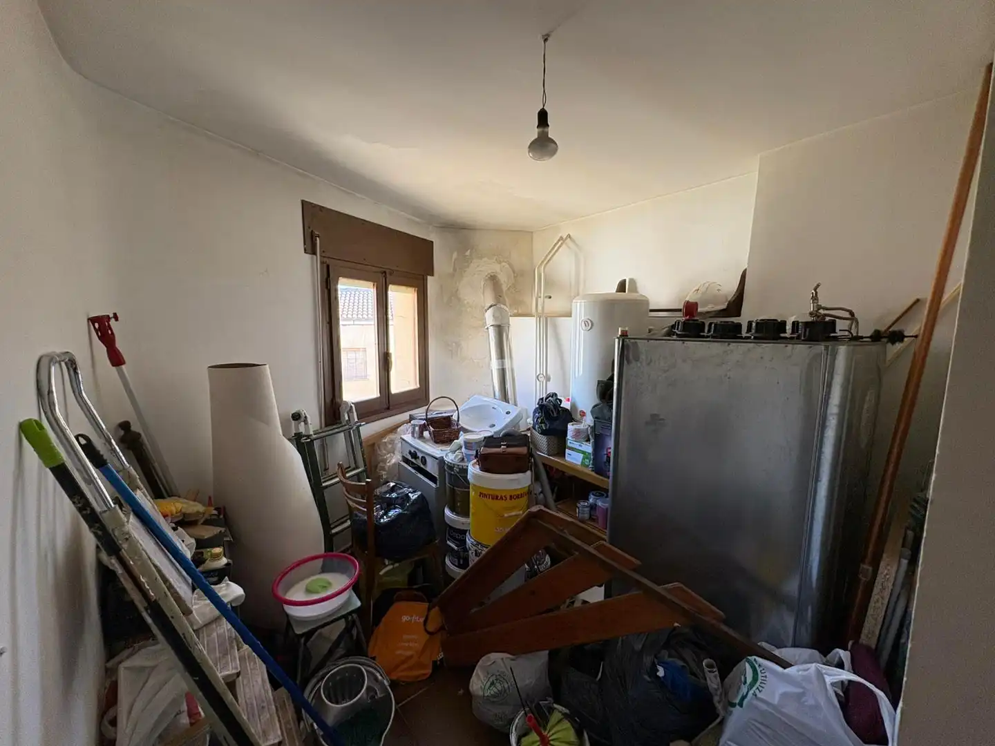 Cocina de Finca rústica en venta en San Esteban de Gormaz con Calefacción, Trastero y Amueblado