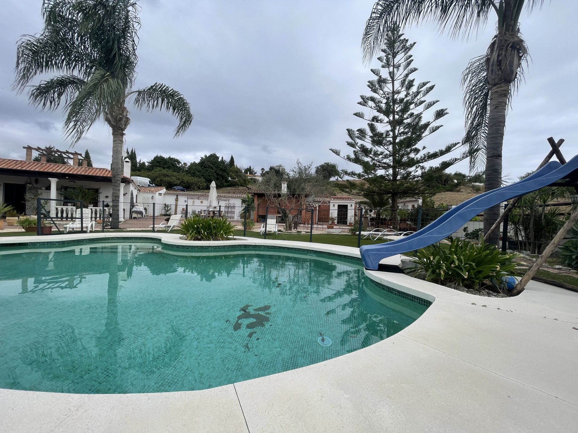 Swimming pool of Country house for sale in Estepona  with Private garden, Storage room and Swimming Pool