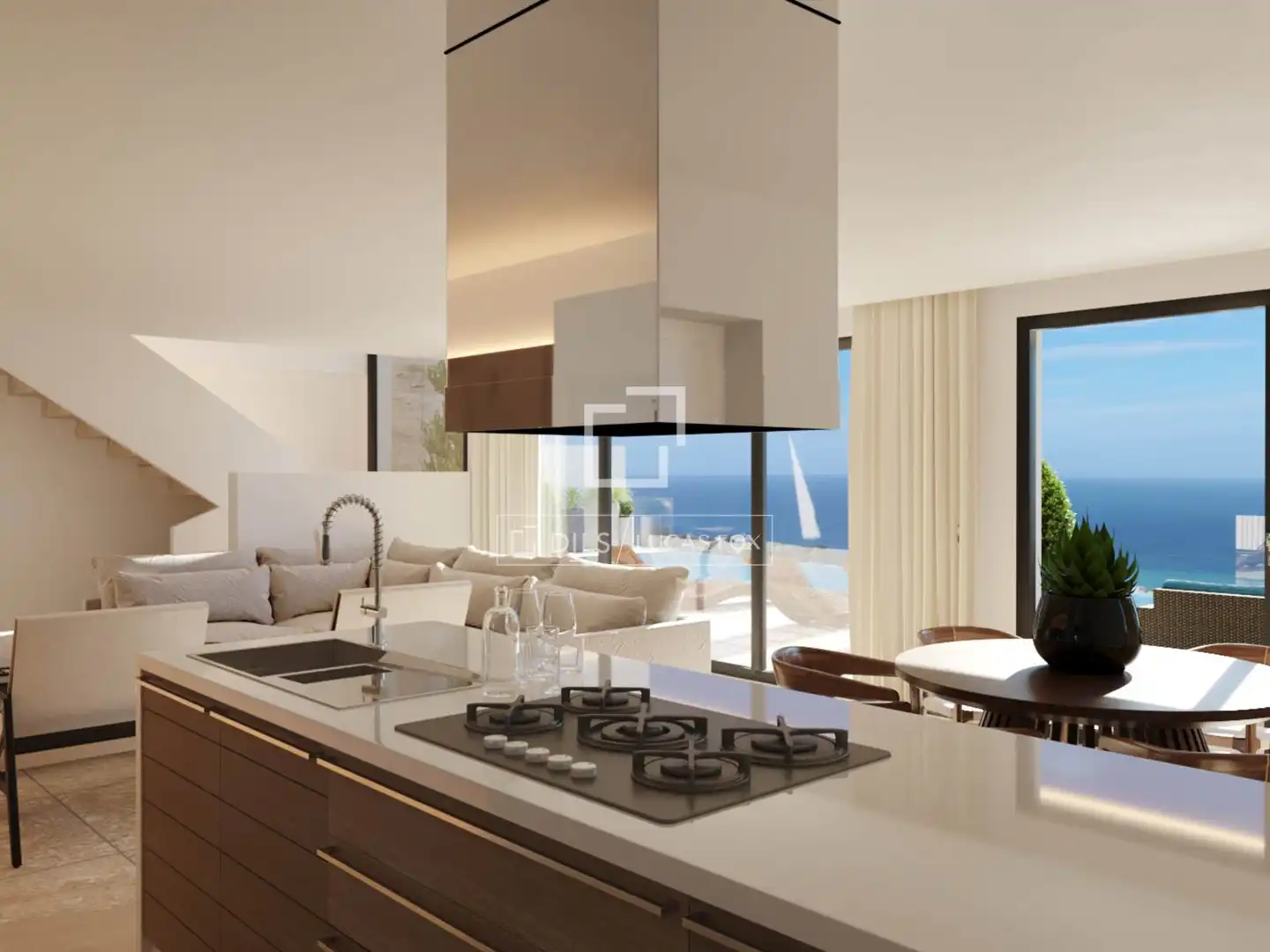 Cocina de Casa o chalet en venta en Almuñécar con Aire acondicionado, Calefacción y Jardín privado