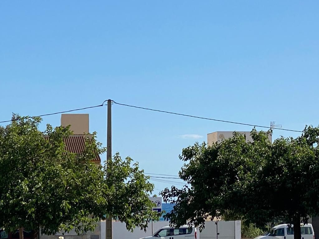 Exterior view of Planta baja for sale in Algarrobo  with Air Conditioner, Heating and Private garden