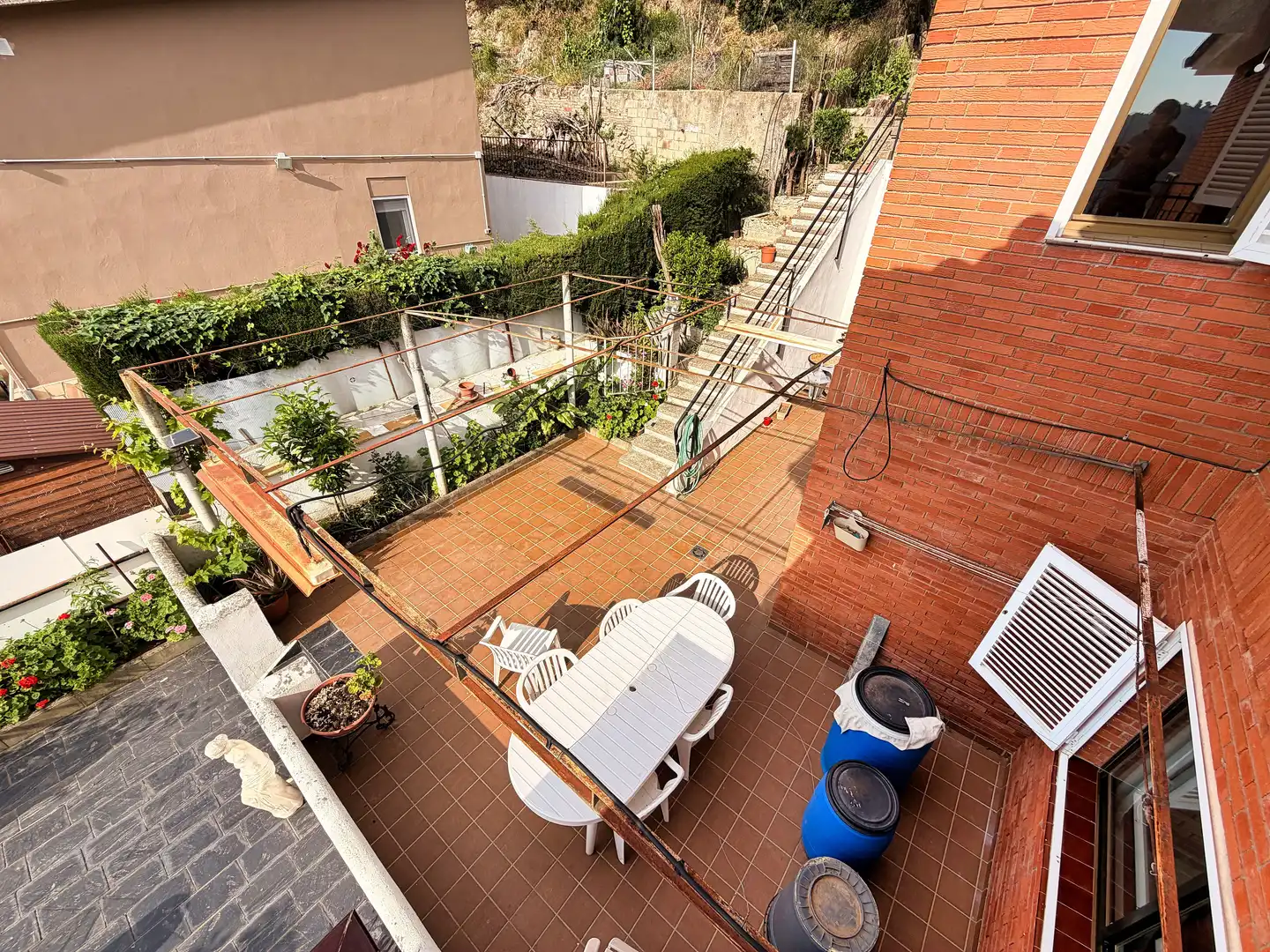 Terrassa de Casa o xalet en venda en Vallirana amb Aire condicionat, Calefacció i Terrassa