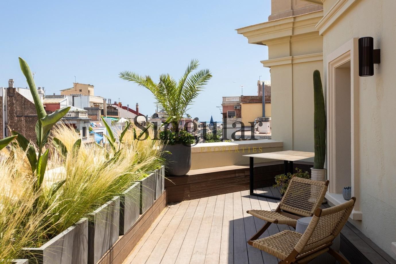 Terrassa de Àtic en venda en  Barcelona Capital amb Aire condicionat, Calefacció i Terrassa