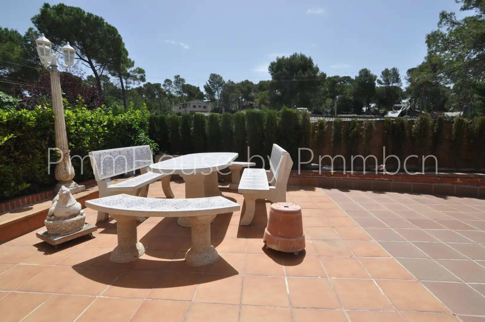 Terrassa de Casa o xalet en venda en Mediona amb Calefacció, Jardí privat i Terrassa