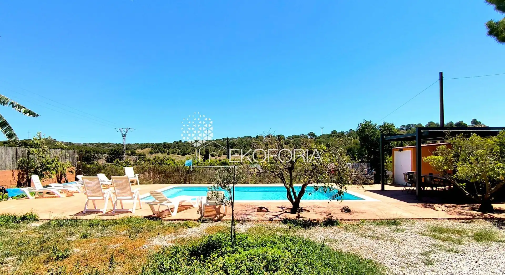 Swimming pool of Houses for sale in Alfinach - Los Monasterios