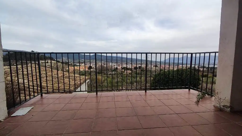 Terraza de Casa o chalet en venta en Ibi con Amueblado