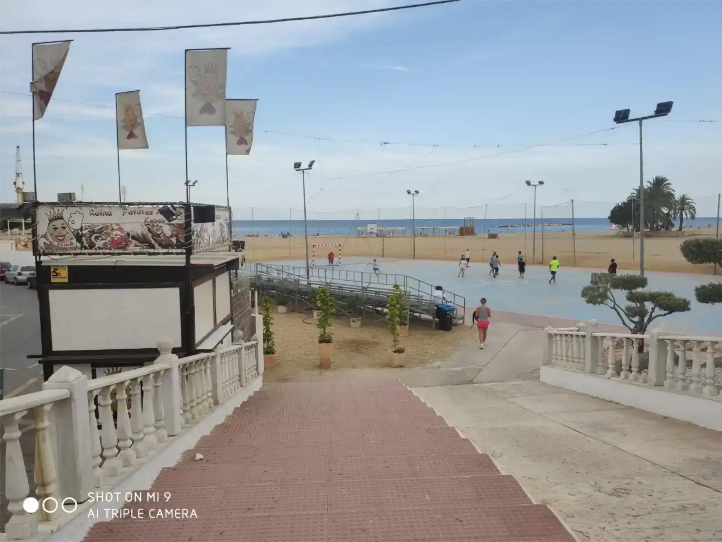 Vista exterior de Piso en venta en Garrucha con Amueblado, Horno y Lavadora